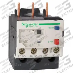 SCHNEIDER Overload Relay: Thermal Protection, 3 Poles, 1NO/1NC, TeSys Deca (9 to 38 Amp Models) (MPN LR3D08L). Key specifications — Brand: SCHNEIDER; Auxiliary Contact Form: 1NO/1NC; Compatible Contactor Series: TeSys Deca; Terminal Connection Type: Screw Clamp Terminals; Maximum Voltage Rating: 690V AC; Phase Loss Sensitivity: No; Thermal Units Required: None (Relay Includes Integrated Bimetallic Elements); Compatible Contactors: TeSys Deca (9 to 38 Amp Models).