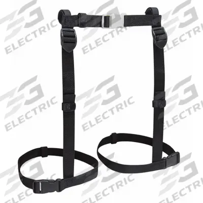 KENT SAFETY Life Jacket Thigh Straps: Black (MPN 139900-700-004-17) - Accessories for Personal Flotation Devices