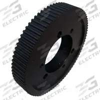 APPROVED VENDOR Timing Belt Pulley: Curvilinear, Bushed, For HTD Timing Belt Section, 80 Teeth (MPN QD80-5M-15). Key specifications — Brand: APPROVED VENDOR; Finish: Black Oxide; For Belt Series: PowerGrip® HTD®; For Bushing Size: SDS.