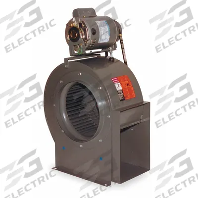 Dayton Blower: 10 5/8 in Wheel Dia, Belt Drive, Includes Drive Pack, 1,600 cfm - Belt-Drive Blowers with Drive