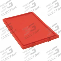 QUANTUM STORAGE SYSTEMS Lid: 17 7/8 in x 12 3/8 in, Red, FDA Compliant, 9R510, SNT200 (MPN LID201RD). Key specifications — Compatible Tote - Grainger Part Number: 9R510; Compatible Tote - Manufacturer Model Number: SNT200; Brand: QUANTUM STORAGE SYSTEMS; Material: Plastic.