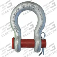 CROSBY Anchor Shackle: Anchor Shackle, 13,000 lb Working Load Limit, 7/8 in Body Thick, Carbon Steel (MPN 1018151). Key specifications — Body Material: Carbon Steel; Brand: CROSBY.