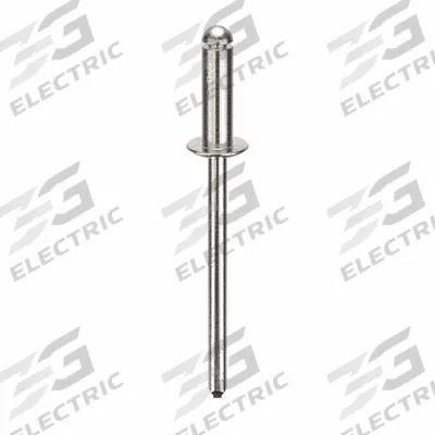 APPROVED VENDOR Blind Rivet,1 1/2 in L,1/8 in dia,PK500: Inch, 1 1/2 in Overall Lg, 13/32 in Body Lg - Domed-Head Blind Rivets