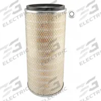 BALDWIN FILTERS Automotive Air Filter: Round-Oval, Engine, Round, Axial Seal, 11/16 in Inside Dia (MPN PA2484). Key specifications — Brand: BALDWIN FILTERS; Compatible Vehicle Make: Drilltech; Baldwin Interchange: PA2484.