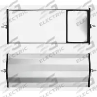 Truck Mirror - Split Glass: Rectangular, Flat, For Driver/Passenger Vehicle Side (MPN 705107). Key specifications — Mirror Profile: Flat; Shape: Rectangular; Mirror Size: 16 in x 6 in; For Vehicle Side: Passenger; Heated: No; Motorized: No; Brand: VELVAC.