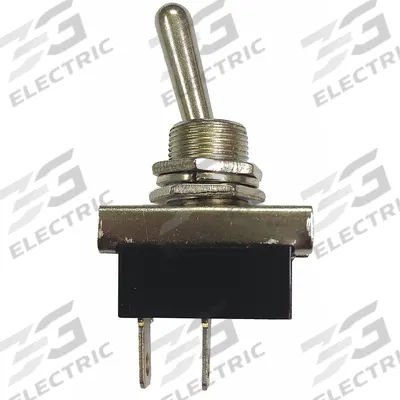 BATTERY DOCTOR Automotive Switch: Toggle Switch, SPST, 2 Connections, Off/On, Silver - Automotive Toggle Switches