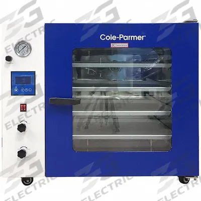 COLE-PARMER Vacuum Oven: Vacuum, 3 cu ft Capacity, 200°C Max Temp, 550 W Watt - Vacuum Ovens