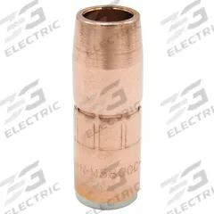 MILLER ELECTRIC Nozzle: AccuLock MDX, 5/8 in, Conical, Flush, Copper (MPN N-M5800C). Key specifications — Insulation Type: Self-Insulated; Duty Rating: Standard Duty; Nozzle to Tip Relationship: Flush; For Contact Tip Series: AccuLock MDX; Manufacturer Part Number: N-M5800C; Brand: MILLER ELECTRIC.
