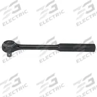 PROTO Hand Ratchet: Round, Not Reversible, 7 1/4 in Overall Lg, Black Oxide, 5° Min Arc Swing, Proto (MPN J5252FBL). Key specifications — attr1205598: Not Reversible; attr1205605: Quick-Release Not Included; attr1205626: Black Oxide; attr1228094: Proto; attr1205607: Round; attr1205624: PROTO.