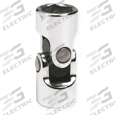 PROTO Flex Socket: 3/8 in Drive Size, 5/16 in Socket Size, 12-Point, Std, Chrome - 3/8" Drive SAE Flex Sockets