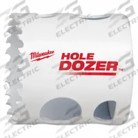 MILWAUKEE Hole Saw: 1 7/8 in Saw Dia., 3.5 Teeth per Inch, 1 5/8 in Max. Cutting Dp, Bi-Metal (MPN 49-56-0112). Key specifications — attr1098070: 3.5; attr1098087: MILWAUKEE.