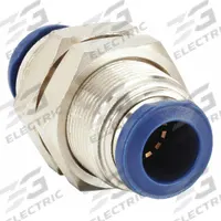 AIGNEP USA Push-Fit Union Fitting: 1/4 in OD x 1/4 in OD Size, Brass, 1 3/8 in Overall Lg, 10 PK (MPN 88050-04). Key specifications — Brand: AIGNEP USA.