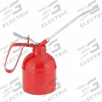 WESTWARD Oiler: Lever Operator, 16 fl oz Overall Capacity, Rigid, 6 in Spout Lg (MPN 2LAH3). Key specifications — Brand: WESTWARD; Body Finish: Tin Coated; Includes: Steel Pump with 2 Ball Valves; Spout Type: Rigid; Body Material: Steel; Features: Feeds a Drop or a Stream of Lubricating Oil.