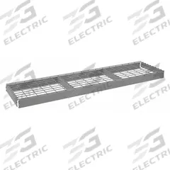 TENNSCO Shelf: 72 in x 18 in, 2,000 lb Load Capacity, Steel, 5 ga Decking, Gray, Shelf (MPN ZLCS-7218W). Key specifications — Decking Material: Steel; Includes: (4) Beams; Decking Finish: Zinc Plated; Shelf Configuration: Single Straight; Color: Gray; Frame Material: Steel; Brand: TENNSCO; Frame Finish: Zinc Plated.