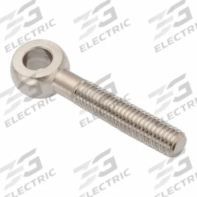 AMPG Fixed Rod End: Stainless Steel, Plain, 140 mm Hole Center-to-End Lg - Stainless Steel Male Threaded Fixed Rod Ends