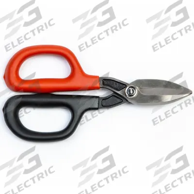 CRESCENT WISS Straight Pattern Tinner Snips,7": Straight, 7 1/4 in Overall Lg