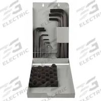 EKLIND Hex Key Set: 11 - 15 Pieces, Ball-Hex-L Long, L, Metric, Single Ball End, Long, 13 Pieces (MPN 13613). Key specifications — attr1205553: Not Tether Capable; attr1205554: EKLIND; attr1205568: Black Oxide; attr1293176: 11 - 15 Pieces.