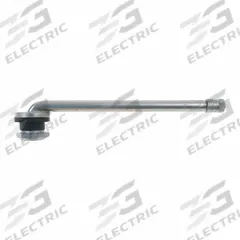 HALTEC Truck Tire Valve: Truck Valve, Clamp-In, 90° Valve Stem Angle, L-Shape, Std Bore Valve Size (MPN TV-509). Key specifications — Valve Type: Clamp-In; Thread Size: 0.305-32; Valve Shape: L-Shape; Color: Silver; Product Type: Truck Valve; Compatible Vehicle Type: Trucks; Material: Metal; Brand: HALTEC.