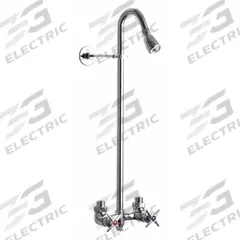 CHICAGO FAUCETS Two-Handle Service Fitting: 752, 2.5 gpm Fixed Showerhead Flow Rate, Brass (MPN 752-CP). Key specifications — Showerhead Material: Brass; Series: 752.