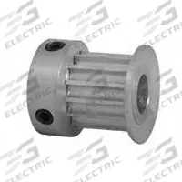DAYTON Timing Pulley: Curvilinear, Fixed, For 9 mm Belt Wd, 14 Teeth, 3 mm Pitch, Aluminum (MPN 14-3M09-6CA3). Key specifications — Brand: DAYTON; Finish: Clear Anodized; For Belt Series: Powerhouse®.