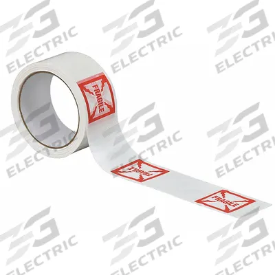 TAPECASE Packing Tape: 2 in Imperial Tape Wd, 55 yd Imperial Tape Lg, 1.9 mil Tape Thick - Handheld Packing Tape with Message