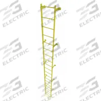 TRI-ARC Ladder,Steel,Standard Fixed,20-Rung: 20 ft Overall Ht, 25 in Overall Wd, Steel, 20 Rungs (MPN WLFS0120-Y). Key specifications — Brand: TRI-ARC; Number of Sections: 1.
