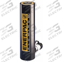 ENERPAC Hydraulic Ram: Single Acting, 20 ton Nominal Capacity, 4 in Nominal Stroke Lg, Aluminum (MPN RAC204). Key specifications — attr98927: ENERPAC.