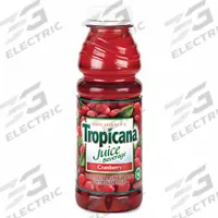 TROPICANA Juice Drink: Cranberry, Non-Caffeinated, Bottle Beverage Pack, Liquid, 15.2 oz Net Wt (MPN TRO00864)