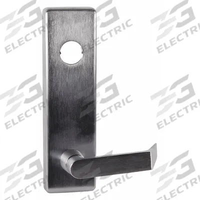 FALCON EXITS Mechanical Exit Device Trim: Chrome (MPN 510L-NL-D US26D) - Trim, Handles & Pulls for Exit Push Bars