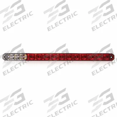 MAXXIMA Stop/Turn/Tail Light: LED, Stop, Turn, and Tail Combo Light, Red/White - Stop, Turn & Tail Combination Lights