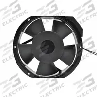 DAYTON Axial Fan: 5 7/8 in Dia, 1 1/2 in Dp, Aluminum, 120V AC, Lead Wires (MPN 852JP9). Key specifications — IP Rating: Not Rated; Brand: DAYTON; Includes: Fan Guard.