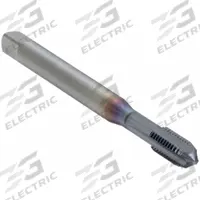 OSG Straight Flute Tap: 1/4"-20 UNC, 2B, 5 Flute, Modified Bottoming Chamfer, V Coated Carbide (MPN 3110608)