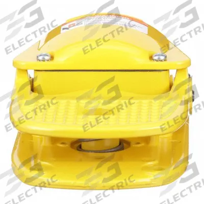 SQUARE D Foot Switch: 9002AW Series, 1 Pedals, Momentary - Single-Pedal Foot Switches