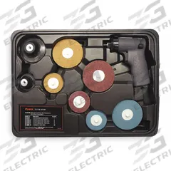 INGERSOLL RAND Air Disc Sander Kit: 2 in_3 in Wheel Dia, 0.2 hp Horsepower, 15,000 RPM Max. Speed (MPN 3103KA). Key specifications — attr1320457: INGERSOLL RAND.