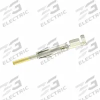SOURIAU Crimp Contact: SM, #16, Male, Crimp, Gold over Nickel, Copper Alloy, Loose Contact, 750V (MPN SM16ML11S31). Key specifications — Connection Type: Crimp; Contact Size: #16; Product Packaging Form: Loose Contact; Wire Size (mm2): 0.82-1.5 mm2; Brand: SOURIAU; Pole Material: Copper Alloy; Wire Size: 18 to 16 AWG; Compatible with Series: UTG.