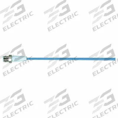 MURRELEKTRONIK Cordset: M12 Male Straight X Bare Wire, 5 Pins, Pastel Blue, TPE-S, 3 m Cable Lg - Single-Ended Cordsets with TPE Jacket for Food & Beverage Applications