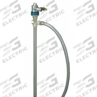 FINISH THOMPSON Air Drum Pump: Pump w/ Discharge Hose & Spout, 15 gpm Max. Flow Rate, PP/PVDF (MPN EFV-40 & S4 Kit). Key specifications — Brand: FINISH THOMPSON; Suction Tube Material: PP/PVDF.