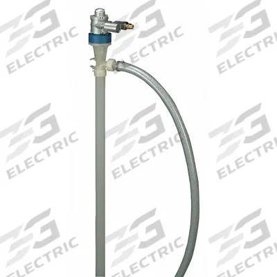 FINISH THOMPSON Air Drum Pump: Pump w/ Discharge Hose & Spout, 15 gpm Max. Flow Rate - Low Viscosity Centrifugal Drum Pumps