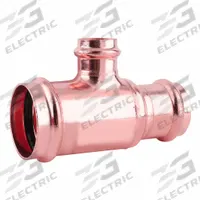 APPROVED VENDOR Crimp Tee Fitting: Tee, 2 in CTS x 1 1/2 in CTS x 1 1/2 in CTS size, Copper (MPN 816YY7). Key specifications — Brand: APPROVED VENDOR; Broad - Material for Bullet: Copper Or Bronze; Fitting Size: 2 in CTS x 1-1/2 in CTS x 1-1/2 in CTS; Brand - Broad: APPROVED VENDOR.