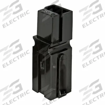 ANDERSON POWER PRODUCTS Housing: PP75, Black, Polycarbonate, MPN 75LOKBLK-BK - Powerpole Connector Housings