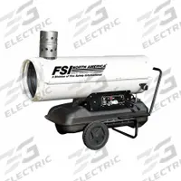FSI Temporary Shelter HVAC System: 51 in Overall Lg, 20 in Overall Wd, 41 in Overall Ht (MPN F-HVF2101). Key specifications — Includes: Duct; Product Type: Air Heating Unit; Brand: FSI.