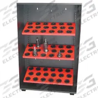 HUOT CNC Wall Tree Locker: For BT50/CAT50 Taper, 30 Compartments (MPN 55751). Key specifications — attr1032809: HUOT; attr1036347: 55751.
