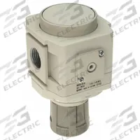 SMC Regulator: Die-Cast Aluminum, 1/2 in G, 7.251887 psi to 123.2821 psi, 1 MPa Max Op Pressure (MPN AR40-F04-D). Key specifications — attr111664: No; attr111400: AR-D; attr111627: SMC.
