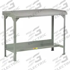 LITTLE GIANT Workbench: Fixed Ht, Steel, 60 in x 36 in, 4,500 lb Overall Load Capacity, Gray (MPN WSL2-3660-36). Key specifications — Brand: LITTLE GIANT.