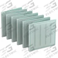 GRAINGER Link Air Filter: 25 in x 20 in x 1 in, 20 in Section Wd, 2 Sections, 2 Ply, MERV 8 (MPN 2JRT6). Key specifications — Performance Rating: MERV 8; Brand: GRAINGER; Media Material: Synthetic.