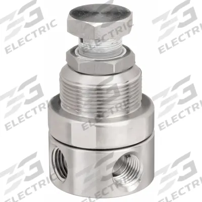 WILKERSON Compressed Air Regulator: 316 Stainless Steel, 1/4 in NPT, 12 cfm, 0 psi to 125 psi - Wilkerson FRL Air Regulators