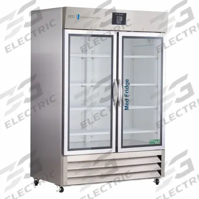 AMERICAN BIOTECH SUPPLY Lab Refrigerator: 49 cu ft, Upright, 2°C to 8°C, 35 3/4 in Overall Dp - Pharmacy & Vaccine Refrigerators