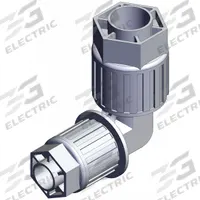 SMC High Purity Tube Fitting: 3/4 in OD x 1/2 in OD Size, Compression x Compression, PFA (MPN LQ3E5A-R1). Key specifications — Series: LQ3; Brand: SMC; Standards: RoHS_6, RoHS_10.