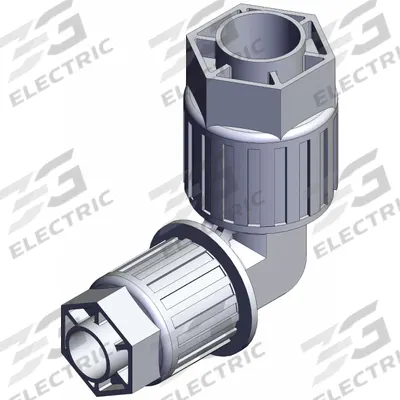 SMC High Purity Tube Fitting: 3/4 in OD x 1/2 in OD Size, Compression x Compression - PFA Compression Tube Fittings
