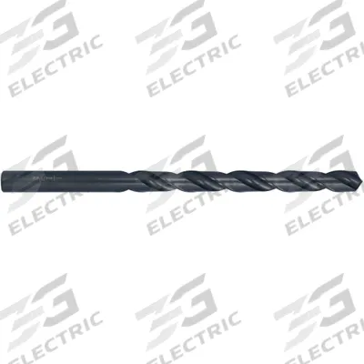 CHICAGO-LATROBE Extra Long Drill Bit: 45/64", 12" Overall Lg, 118° Notched Point - High-Speed Steel Extended-Length Drill Bits